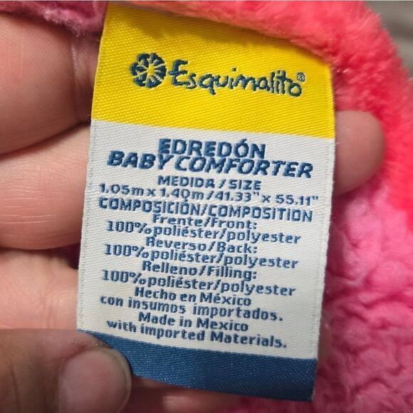 Princess and castles baby blanket 41x55" - Picture 6 of 6